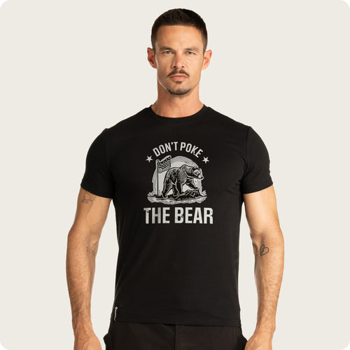 DON'T POKE ME Patriotic T-Shirt