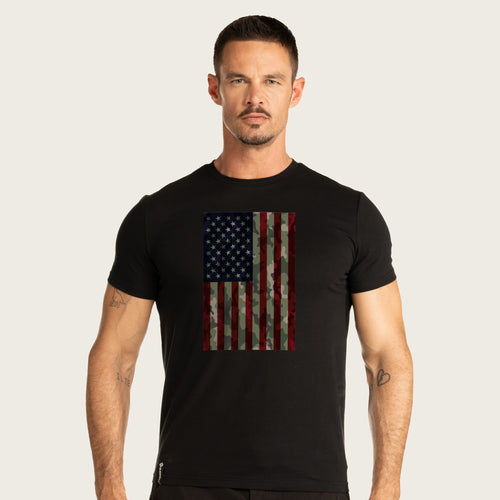 USA CAMO Patriotic T-Shirt