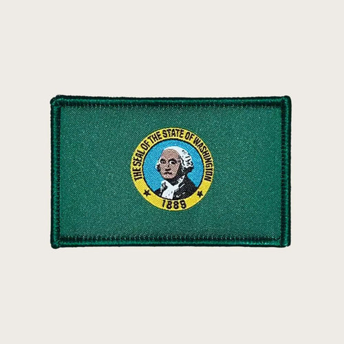 Washington Flag Velcro Patch