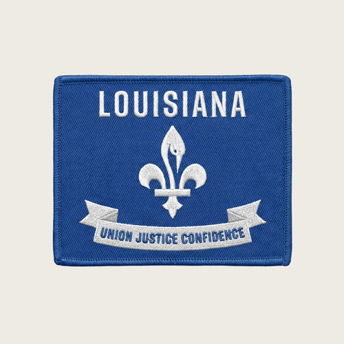 Louisiana Flag Velcro Patch