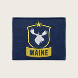 Maine Flag Velcro Patch