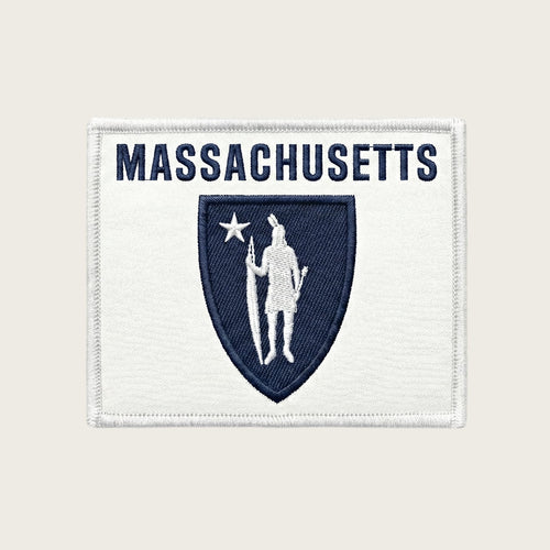 Massachusetts Flag Velcro Patch