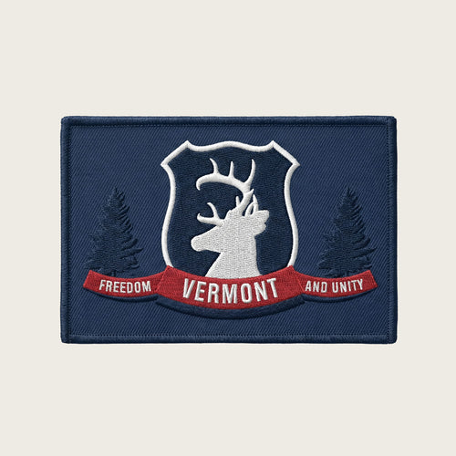Vermont Flag Velcro Patch