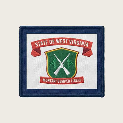 West Virginia Flag Velcro Patch