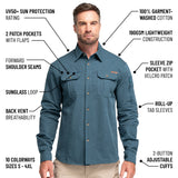 cottonworkwearshirt-tealblue-4xl
