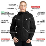 BÆRSkin Tactical Hoodie Women 340gsm