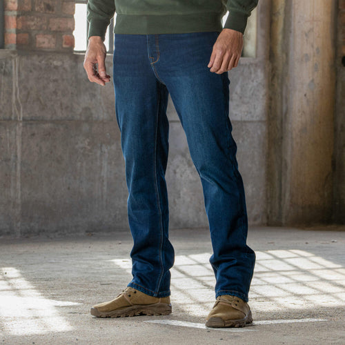 BÆRSkin Fleece-Lined Straight Leg Jeans