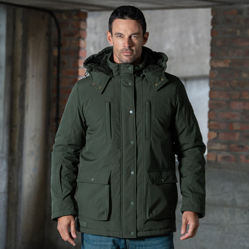 Greenland Fur Lined Parka Jacket