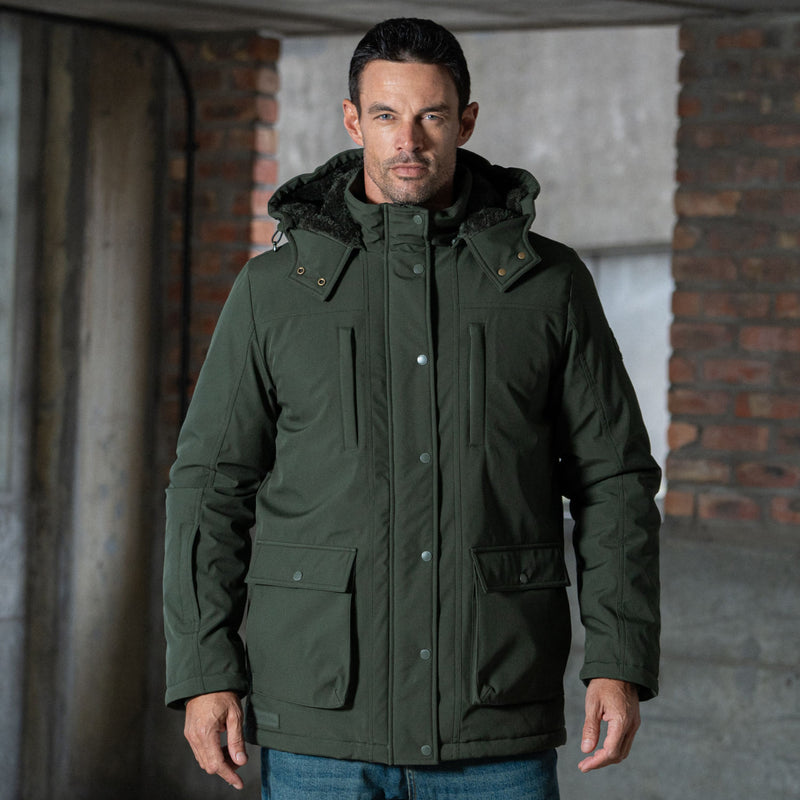 Greenland Fur Lined Parka Jacket