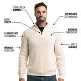BÆRSkin Knitwear Quarter Zip Sweater