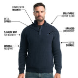 BÆRSkin Knitwear Quarter Zip Sweater