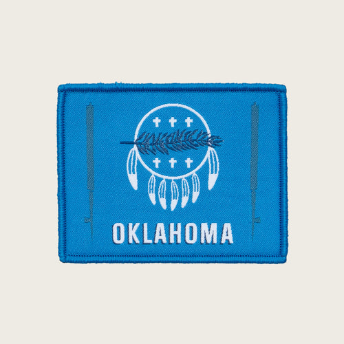 Oklahoma Flag Velcro Patch