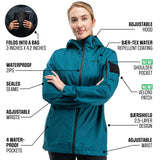 Heavy-Storm Waterproof Rain Jacket 2.0 Women