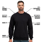Cotton Crew Neck Sweatshirt