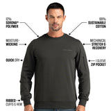 Cotton Crew Neck Sweatshirt