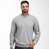 Cotton Crew Neck Sweatshirt