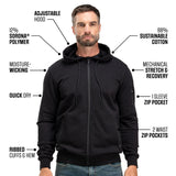 Cotton Full Zip Hoodie