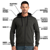 Cotton Full Zip Hoodie