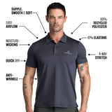 Moisture Wicking Short Sleeve Polo