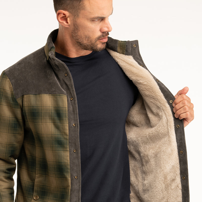 Fur Lined Lumber Jacket